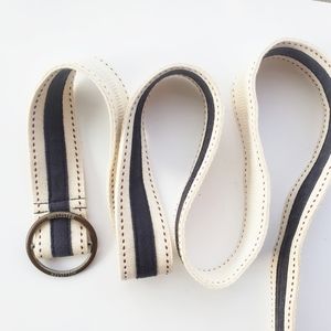 Hollister Cotton Fabric Ribbon Belt Approx 42"